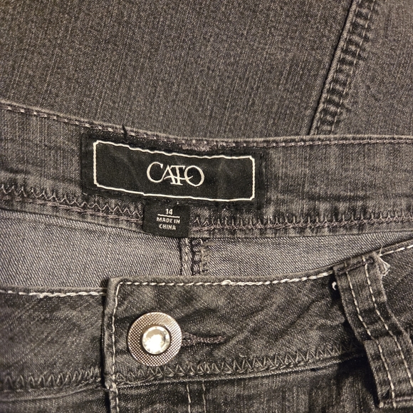 Denim Midi Jean Skirt - Picture 4 of 4